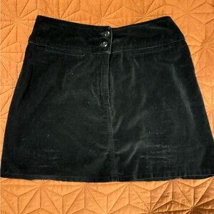 Express Black Mini Skirt